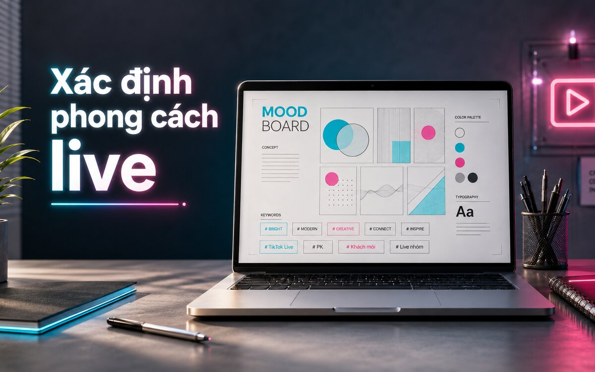 Trước khi lên sóng: Cách xác định phong cách livestream của riêng bạn