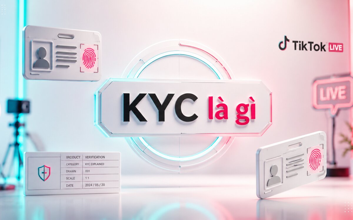 Vì sao Idol cần xác minh KYC trước khi nhận tiền livestream?