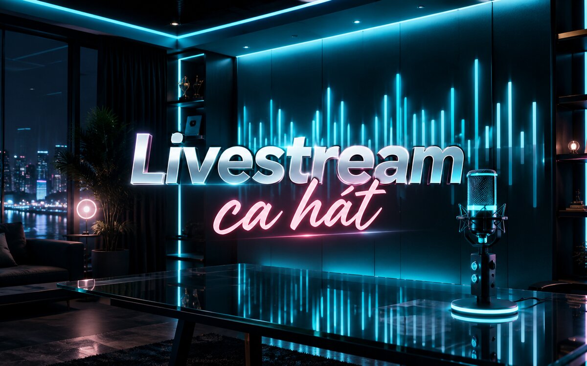 Kịch bản livestream ca hát cho người mới