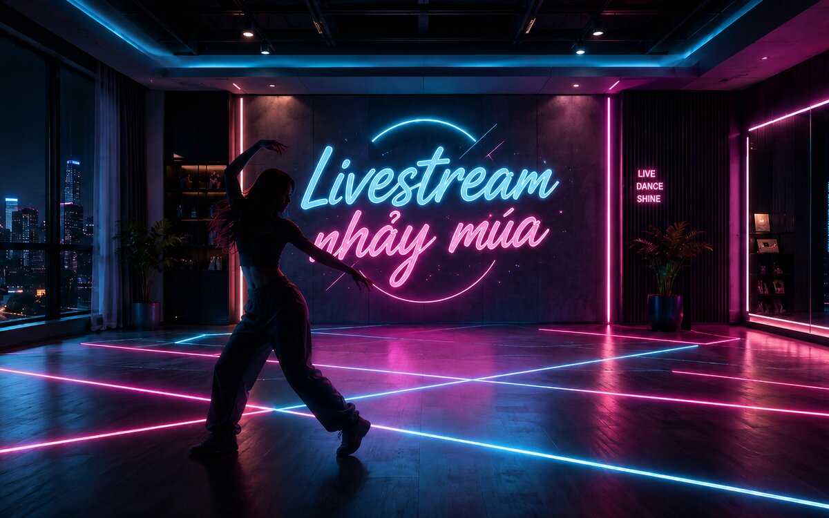 Kịch bản livestream nhảy múa: nhịp điệu và tương tác