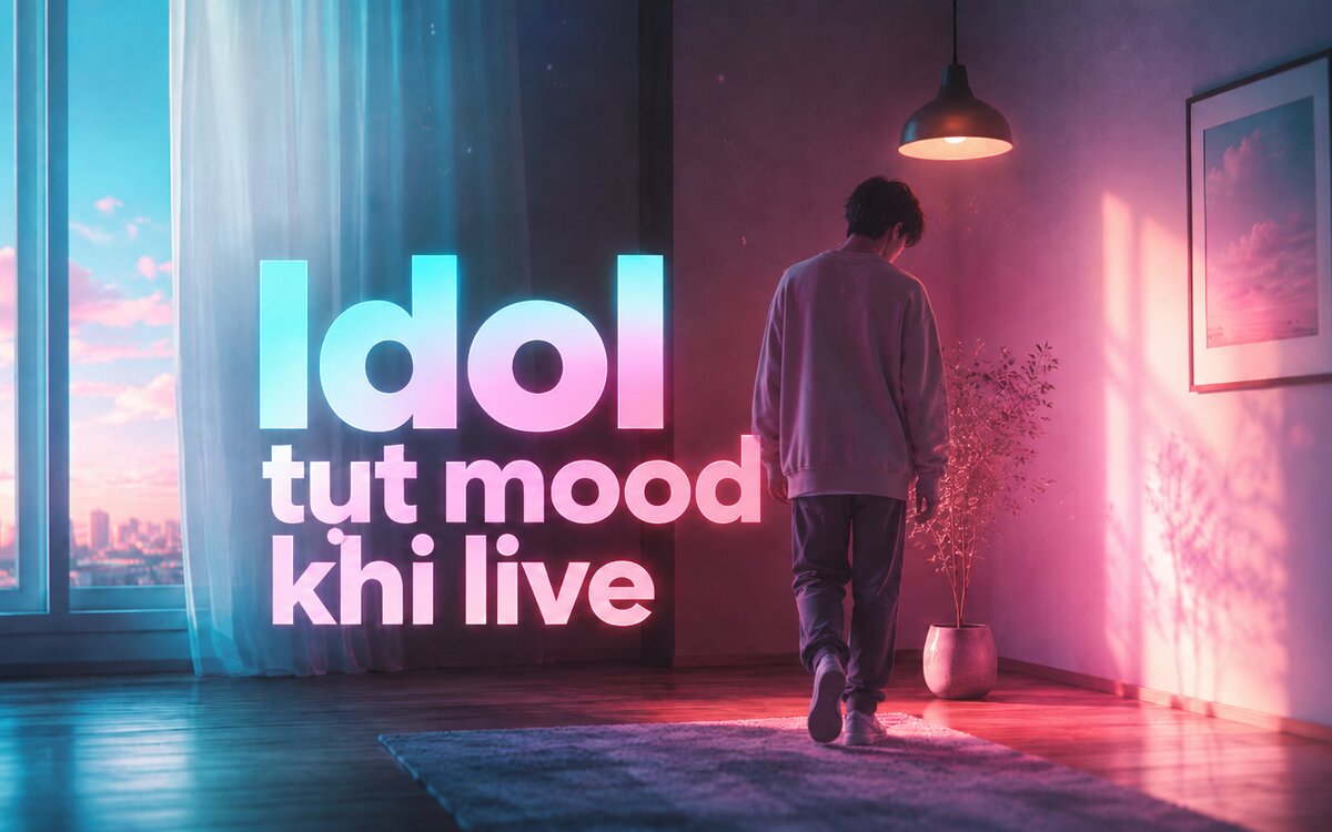 Idol bị tụt mood khi đang live thì nên làm gì?