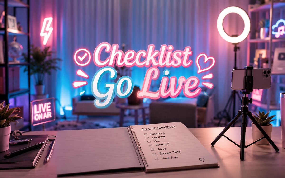 Checklist trước khi bấm Go Live