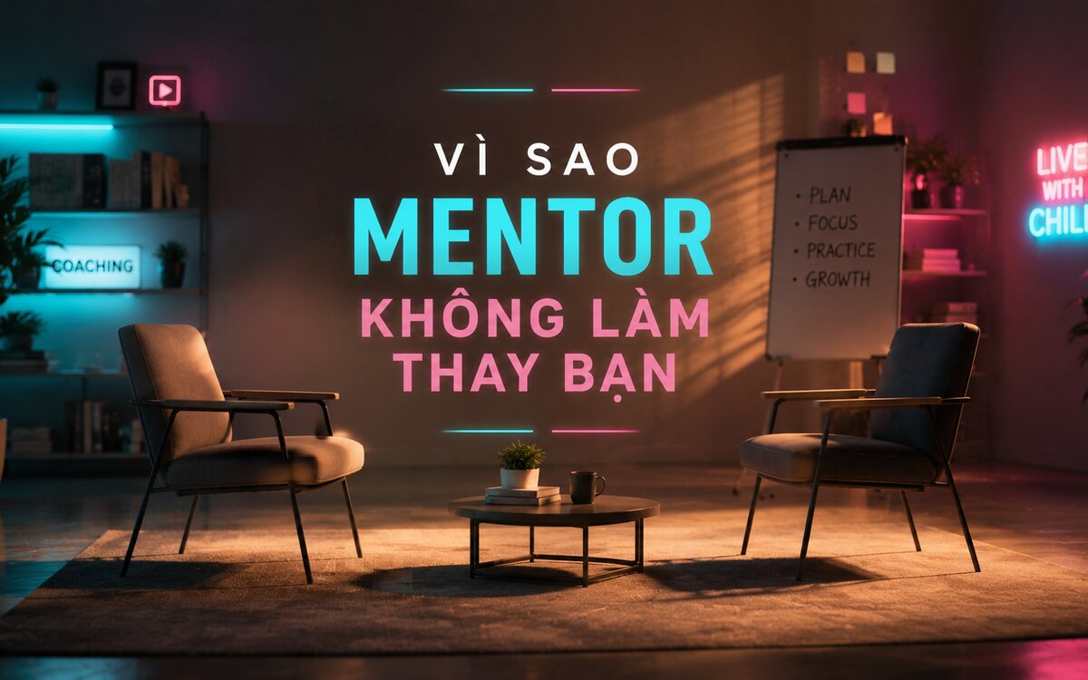 Vì sao Mentor không bao giờ làm thay bạn